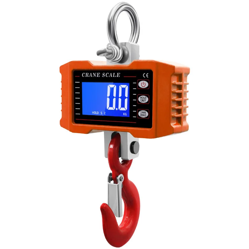 Aluminum die-casting smart type 300kg OCS-S weight hanging scale for meat
