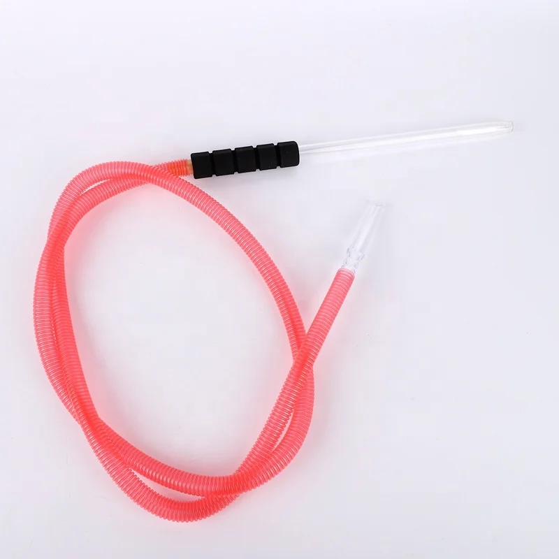 Retail 5pcs/Box Glass Disposable Hookah Hose/Glass Hookah Pipe with Glass Handle Hose Accessories for Shisha Hookah Parts