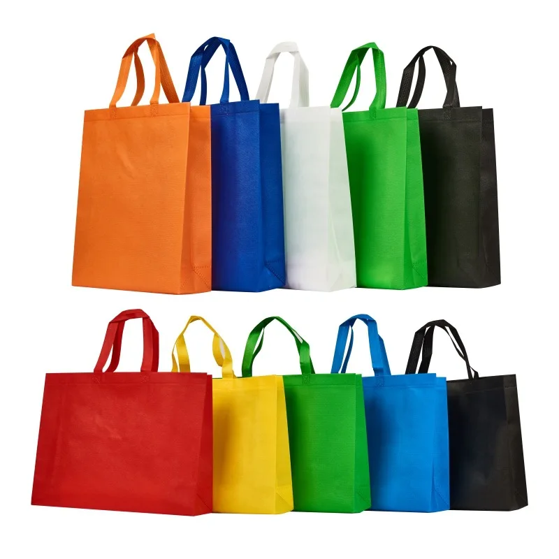 High Quality Reusable Shopping Bag Non Woven Grocery Tote Bag Can Be Customized Logo Polypropylene Bags