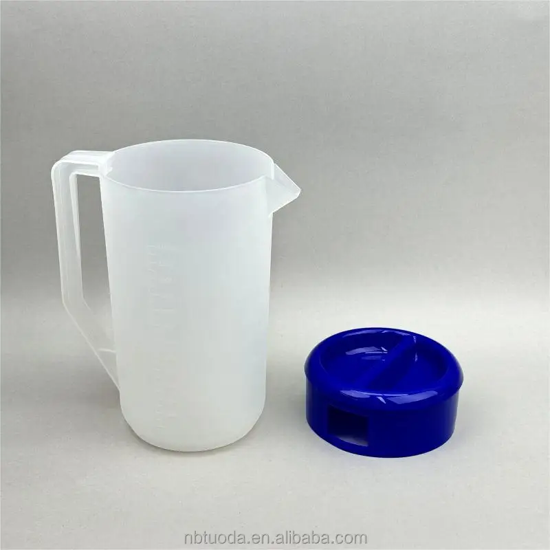 TD1 Dishwasher Safe Clear Plastic Jug 2400CC Plastic Pitchers for Drinks