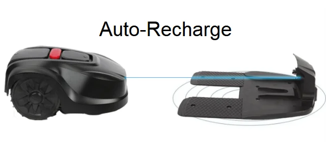 robotic lawn mover with TUYA app control IPX4 water proof smart navigation