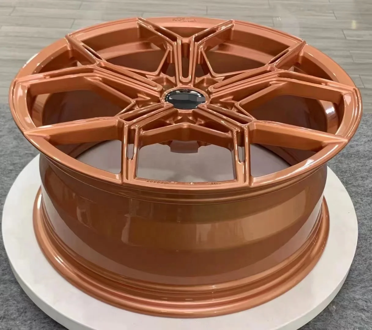 mono block High quality  factory made R 16 - 24 inch  staggered  bronze color for  for Audi Benz  and Nissan car