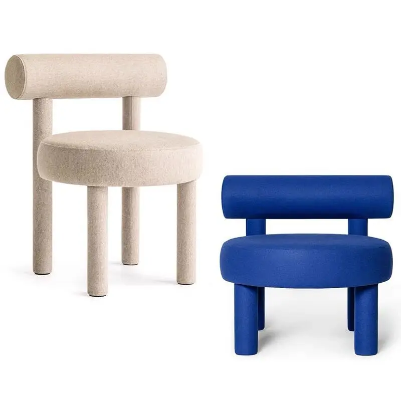 Nordic Dressing Table Luxury Casual Dining Chair Simple Modern Home Backrest Designer Desk Living Room Chair