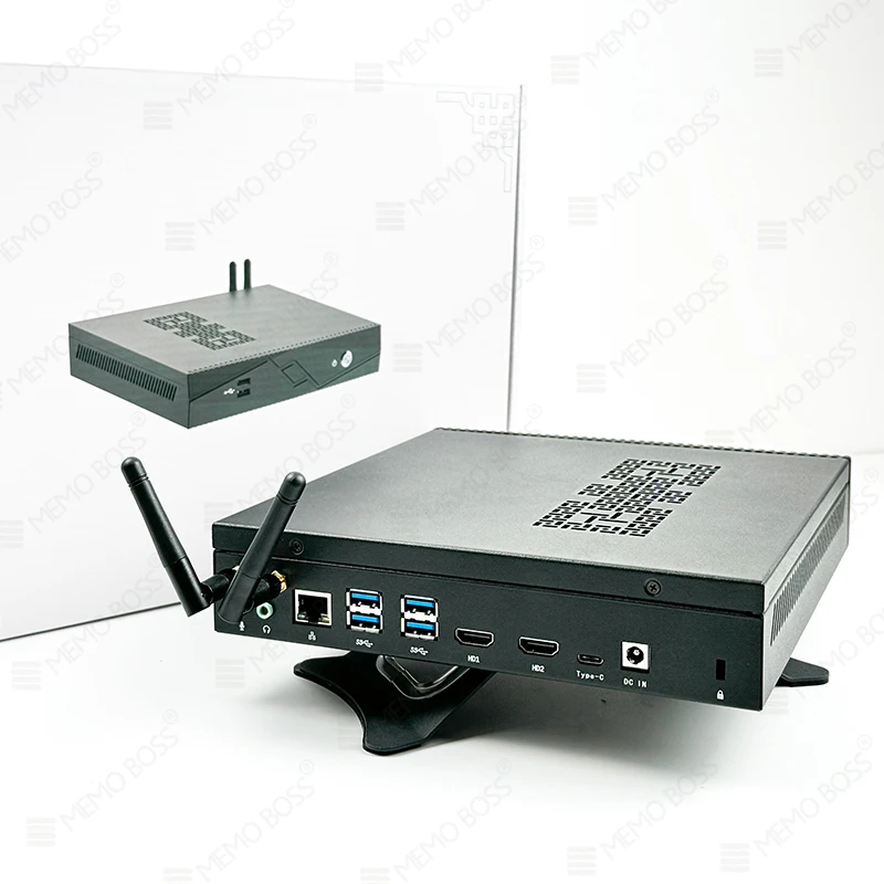 Mini host N100 desktop cloud terminal mini computer home game dual display Minipc office