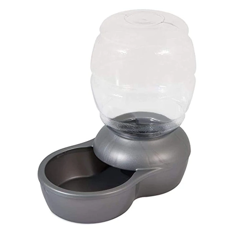 Automatic Gravity BPA-Free No Batteries Required Includes Charcoal Filter 0.5 Gallon pet water dispenser for dog and cat