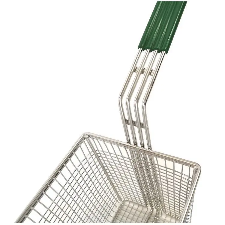
Hot Sale Non Stick Stainless Steel Wire Fry Basket For High Quality Deep Fat Fryer 