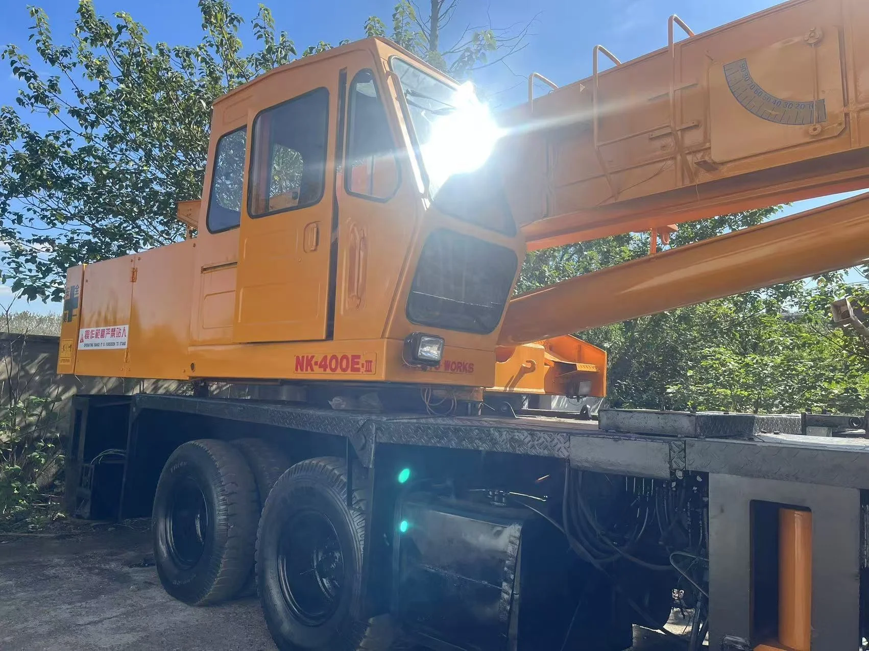 Used crane Kato 40ton Construction Machinery Spare Parts crane attachment machinery engine parts kato 50tons crane parts