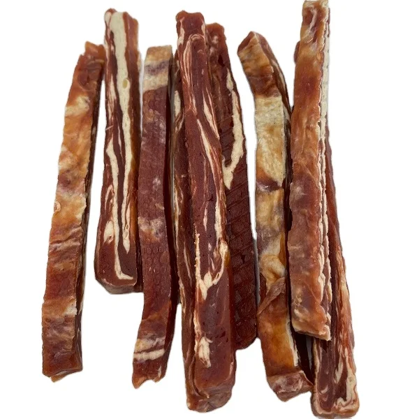 Private Label Natural 100% real beef breast high quality dog treats as dog food organic in bulk soft beef jerky strip