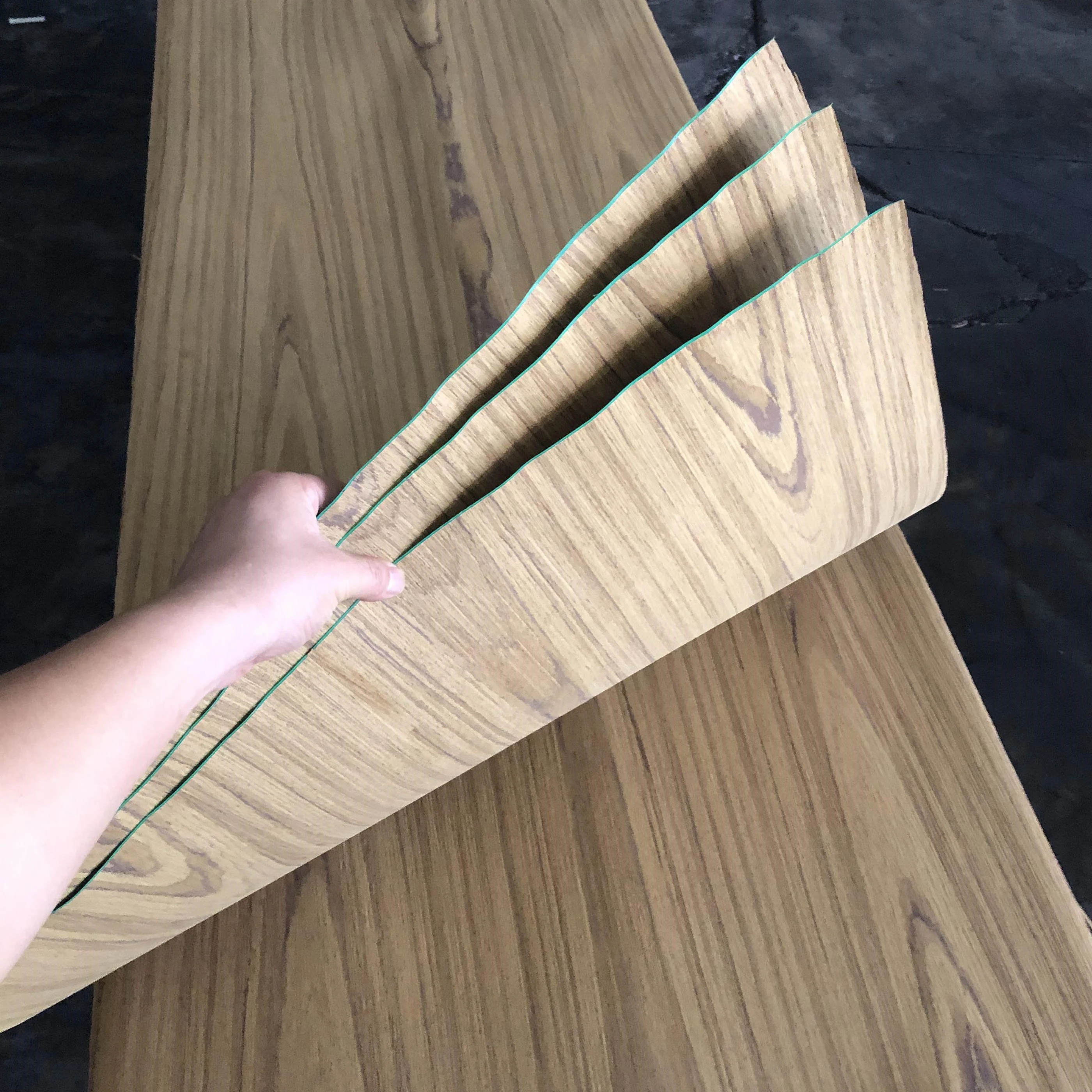 Premium Quality Engineered Economical Hardwood Flooring Engineered Teak Wood Veneer Sheet Teak Veneer Plywood for Flooring