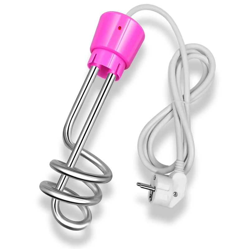 2000W 220V Электрический погружающийся водный нагреватель Портативный мгновенный погружения кипения ведро воды водонепроницаемый погружным