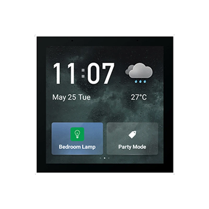 2022 Multi-Functional Tuya smart digital wifi zigbee wall light lcd touch screen panel switch controller for home