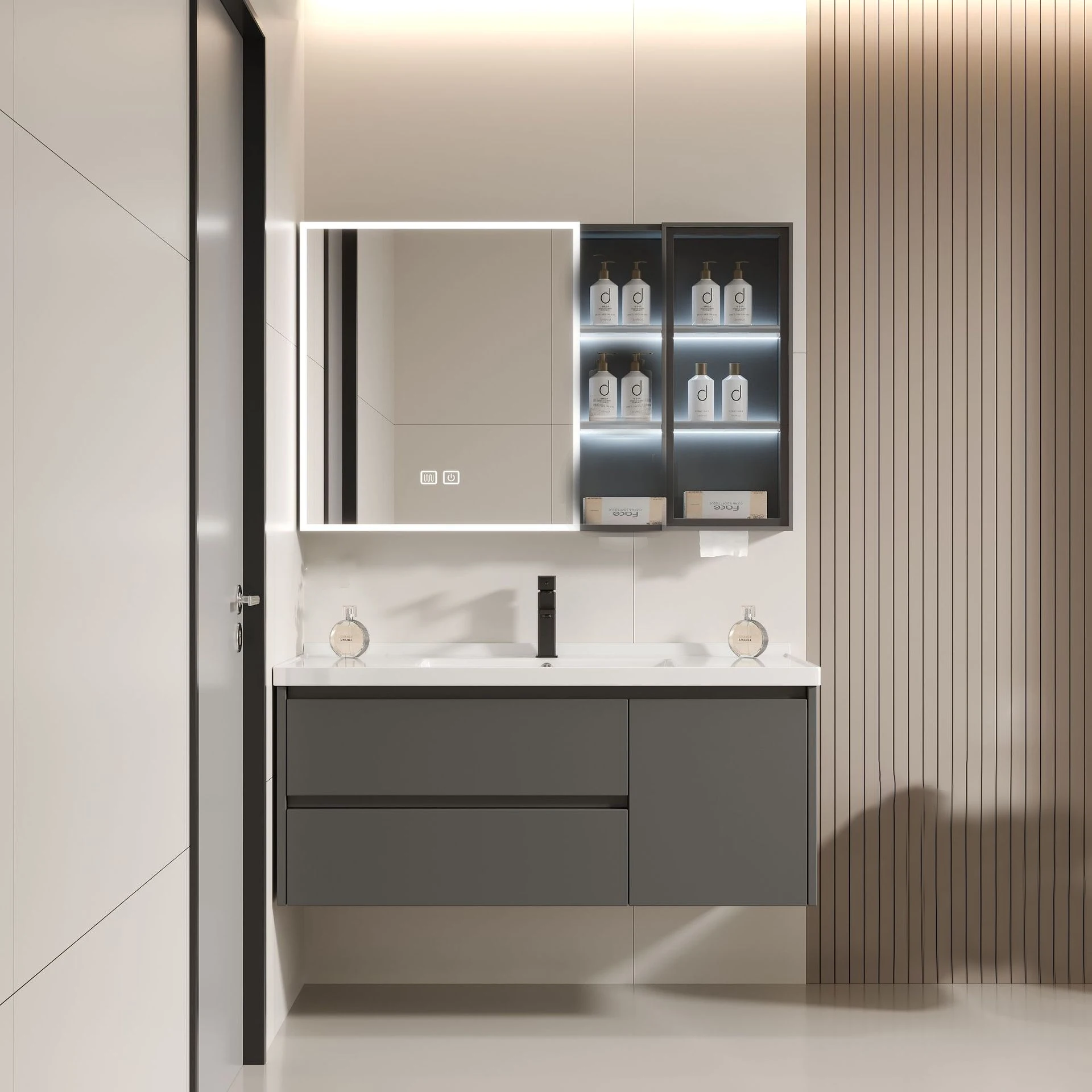 lavatorio cabinetry custom cabinet washbasin cabinet mirrored dressing table vanity bathroom sink