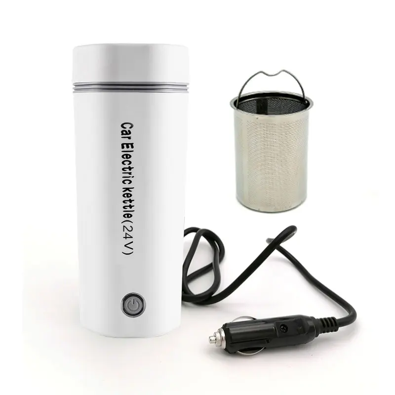 
Car heater travel electric bottle kettle 12v 24v portable car heating cup bottle 