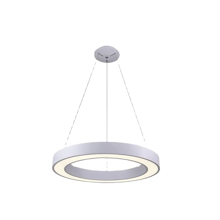 Indoor aluminum round chandelier pendant lamp modern pendant lighting led