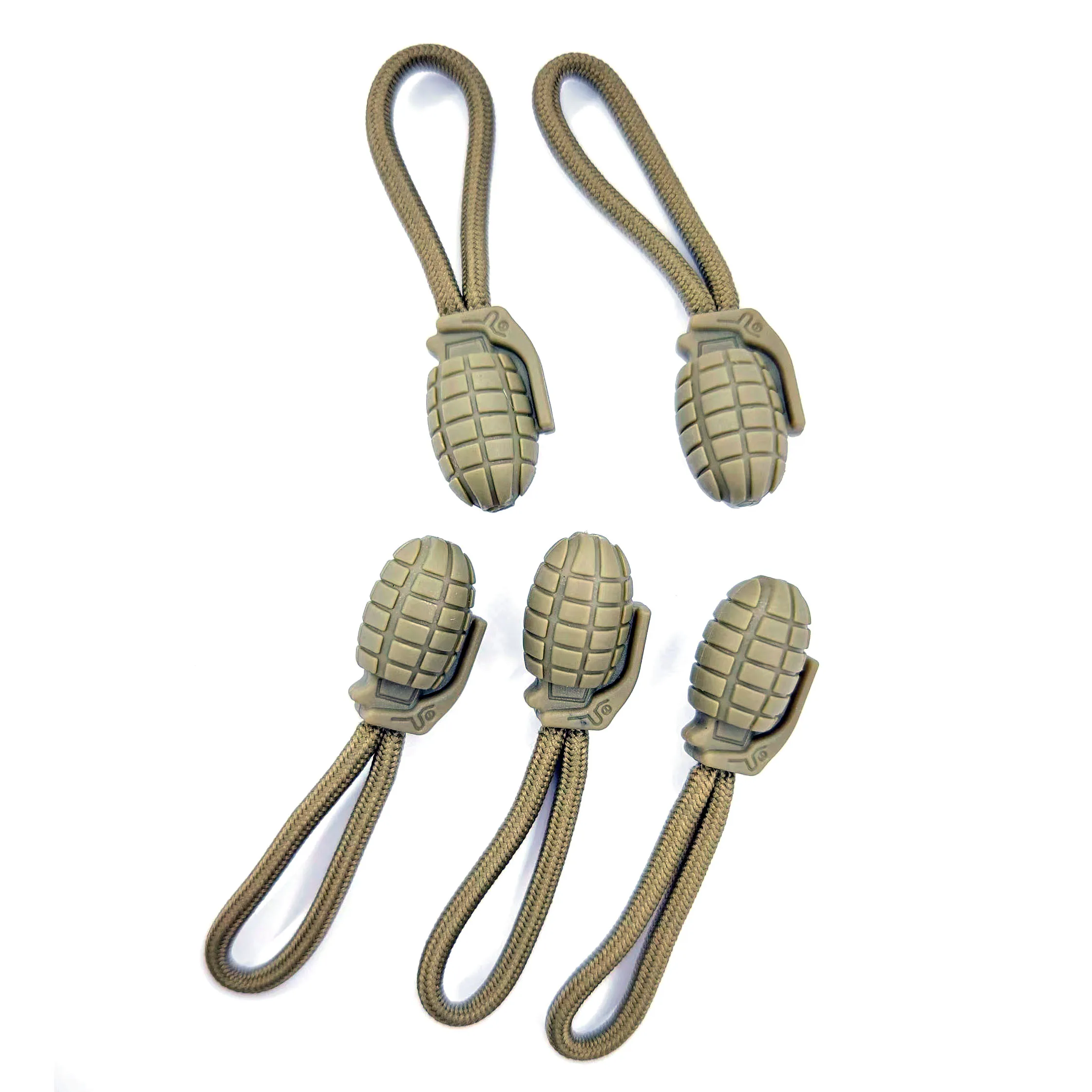 KAM Plastic Puller With rope Innovatively designed compass zipper slider  Zipper slider for sport wear and outdoor package