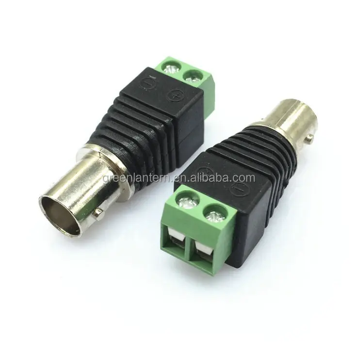 BNC Connector Female Plug Connector BNC Terminal for LED Tape cctv Camera Extra or Reset