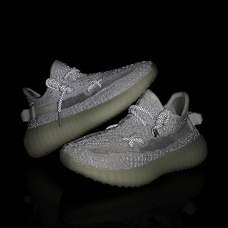  Оригинальное качество оптовая продажа детская повседневная Брендовая обувь детские кроссовки Yeezy 350 v2 мужская и женская спортивная