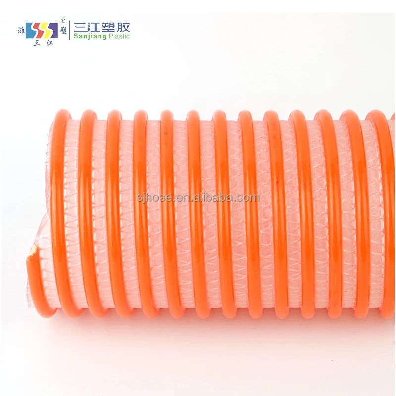 2 3 4 6 inch Water Pump Inlet Agriculture Farm Irrigation Water Pump Suction PVC Sprial Hose