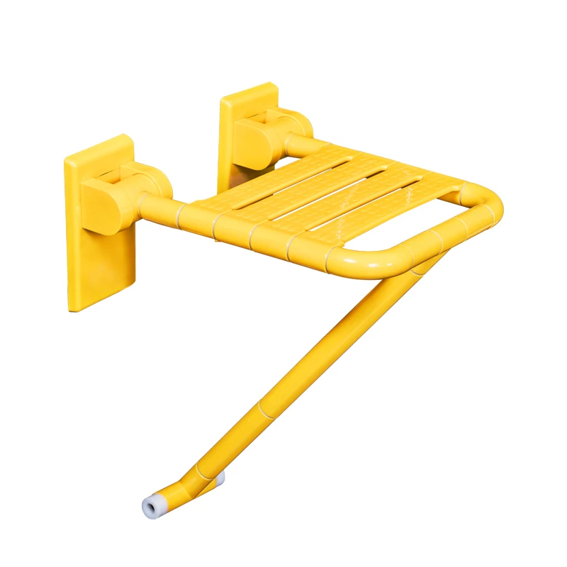 Складное Оригинальное настенное сиденье для душа из АБС и нержавеющей стали