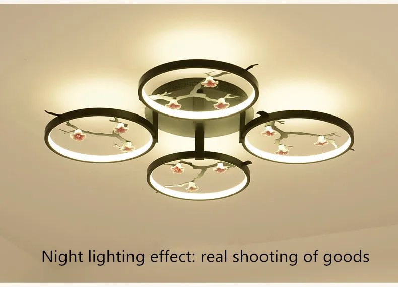 
New Chinese style mural large decorative beautiful custom Chandelier 