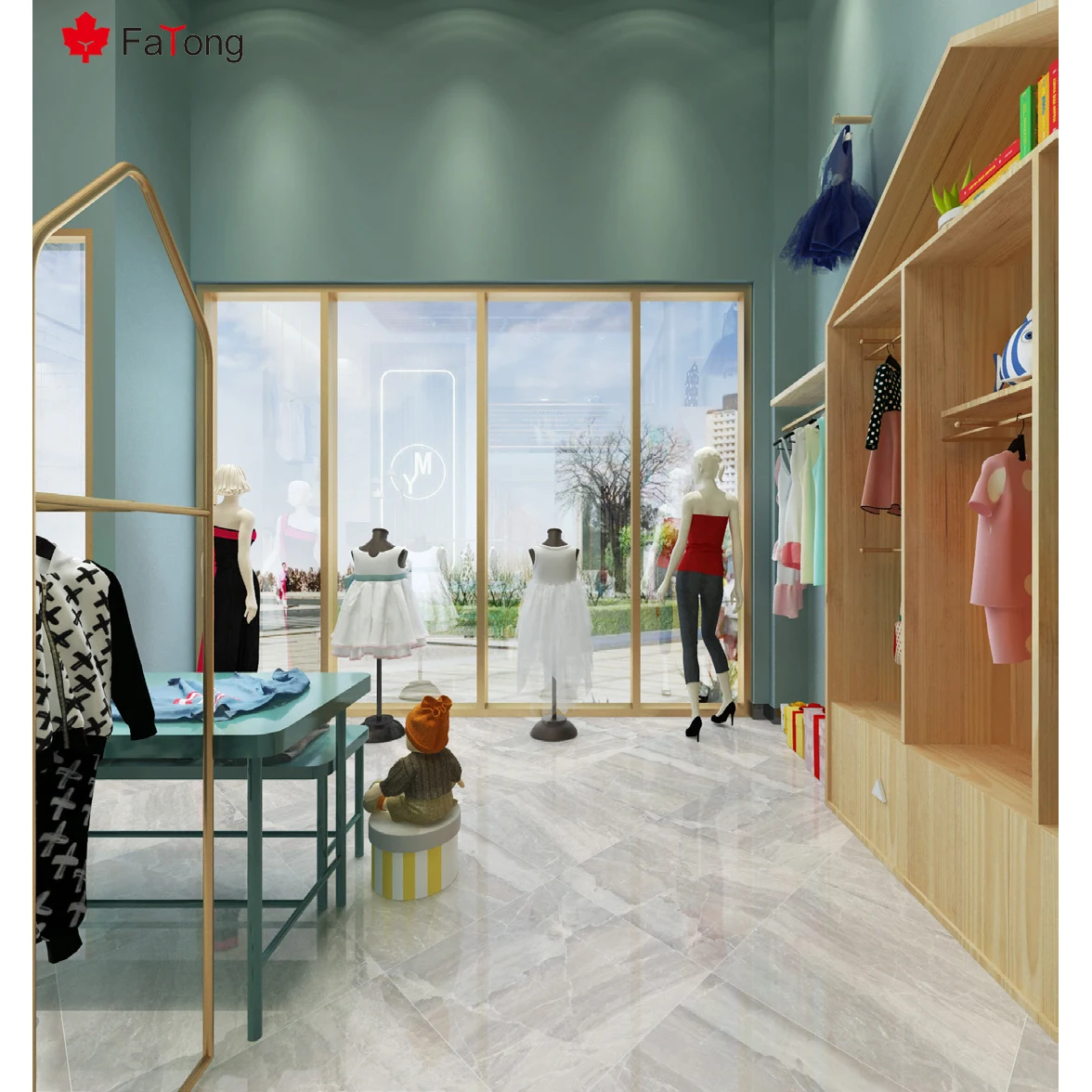 Foshan FaTong floor tiles 60x60 polished porcelain bathroom wall tiles gray glazed marble non slip marble floor ceramic