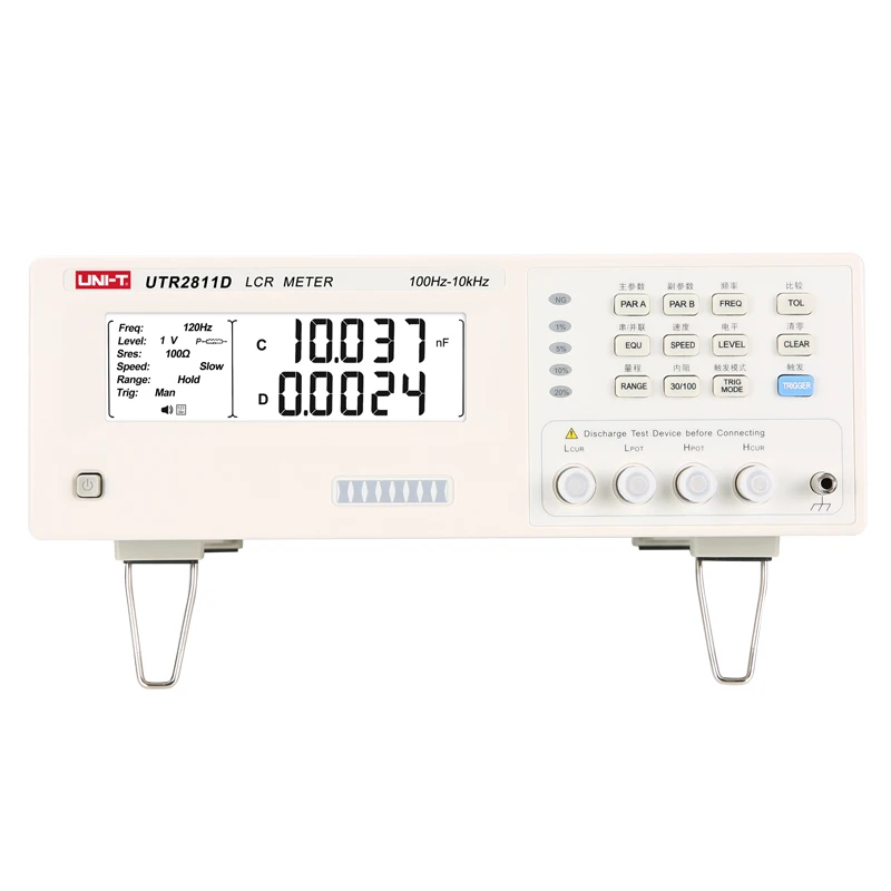 UNI-T UTR2811D LCR Digital Bridge 10kHz Resistance Capacitance Inductance Meter Electronics Measuring High Precision Tester