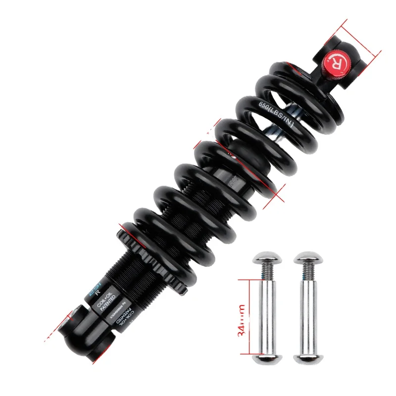 
New Promotion Hot Style 57mm/82mm/93mm/115mm Cycling Bike Suspension Shock Spring Damper Absorber For Sale 
