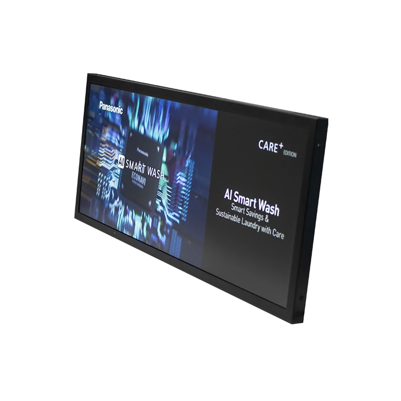 22 Inch Wall Mounted Stretched Bar Lcd Digital Signage Monitor Android Network Advertising Display Screen