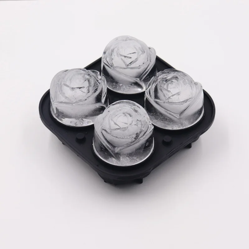 Поднос для кубиков льда в форме розы