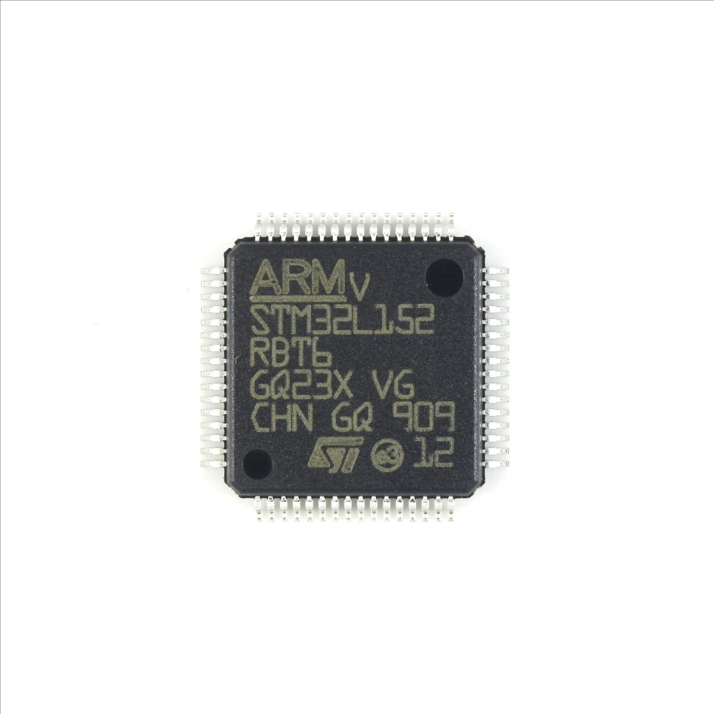 STM32L152RBT6, 32bit ARM Cortex M3 Microcontroller, 32MHz, 4 kB, 128 kB EEPROM, Flash, 64-Pin LQFP IC  chip