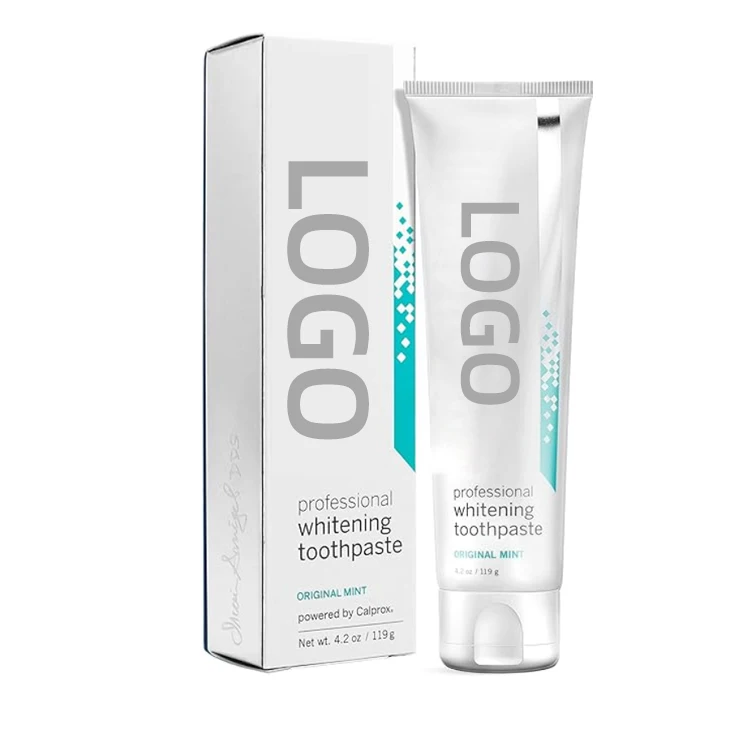 Custom Peroxide Hydrogen Toothpaste Natural Toothpaste Without Fluoride Plant Based Toothpaste Factory