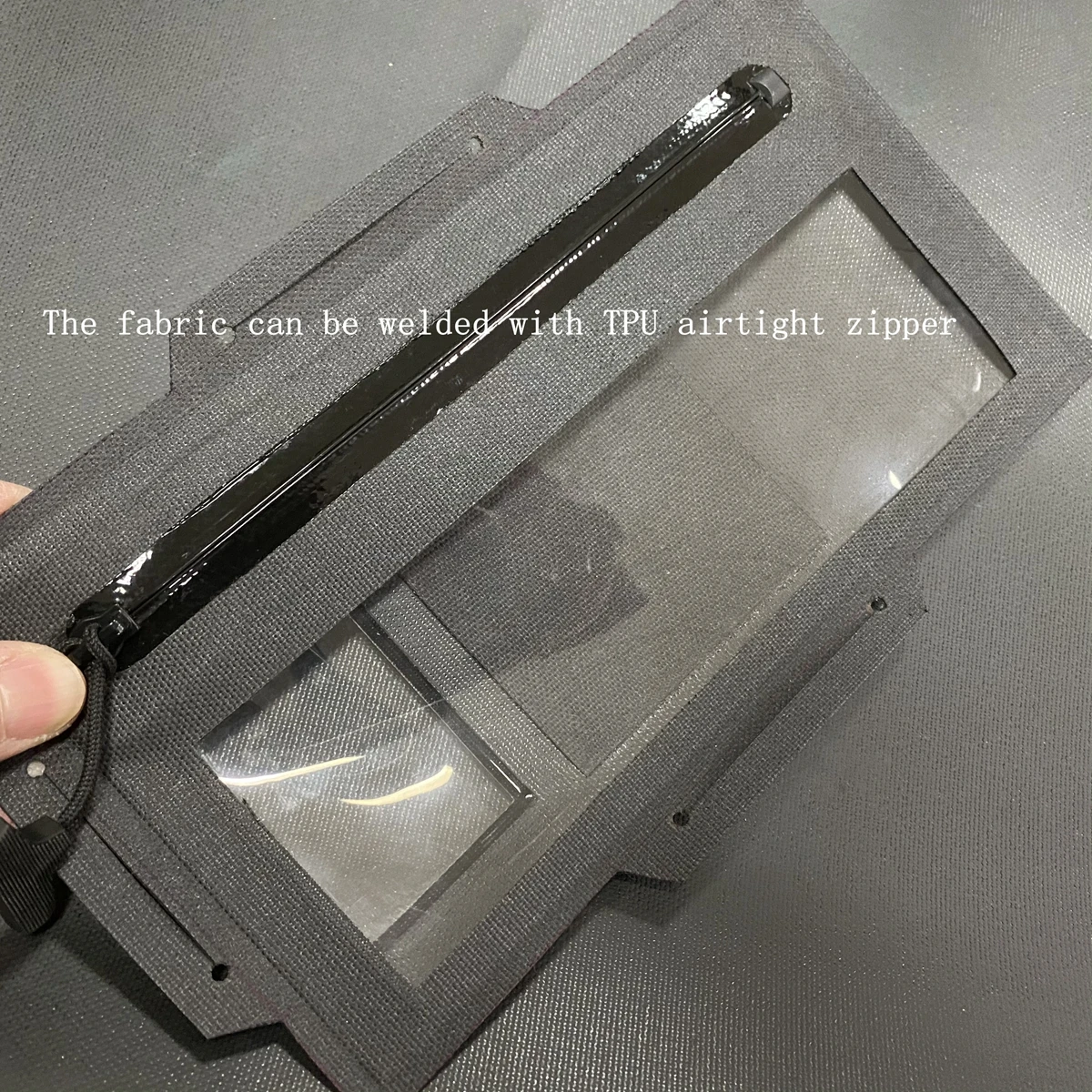 Airtight Waterproof Fire Retardant TPU Coating Fabric Polyester Oxford Fabric Bags for Valuables