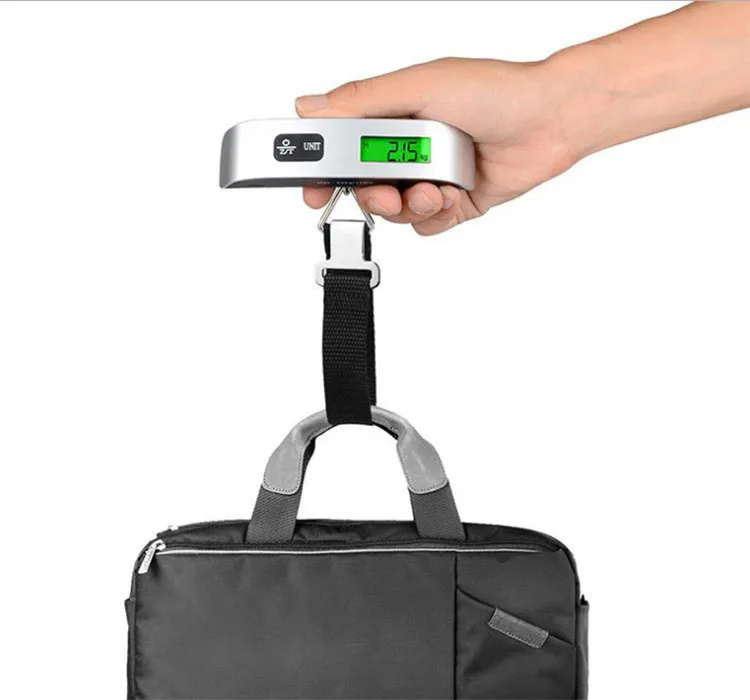 Wholesale Portable Digital Weigh Scale Electric Portable Suitcase Luggage Scale Travel Digital Display 10g ABS + Stainless Steel