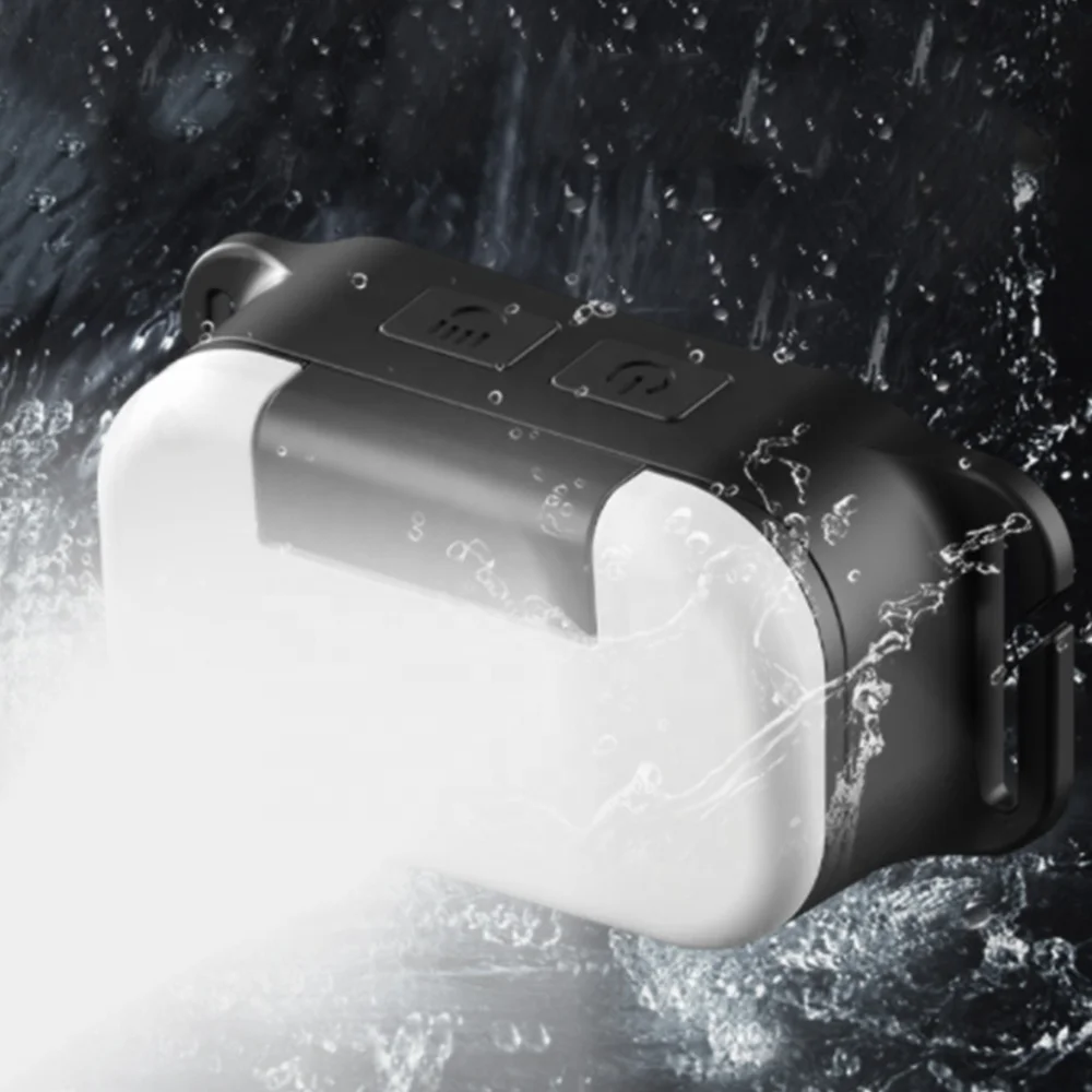 Led Head Lamp Camping Running Waterproof COB USB-C Red White  Powerful Headlamp Rechargeable Headlight