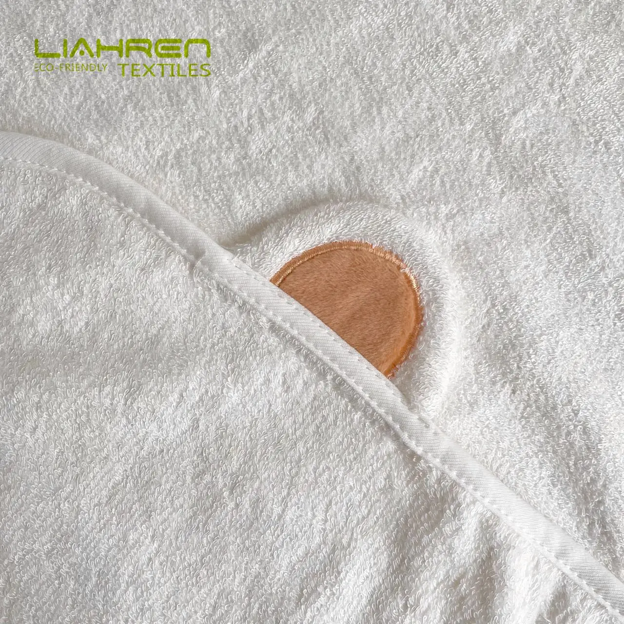 China wholesale 500GSM hooded baby towel organic bamboo bath towel colorful bear ear design bamboo hooded towel for children