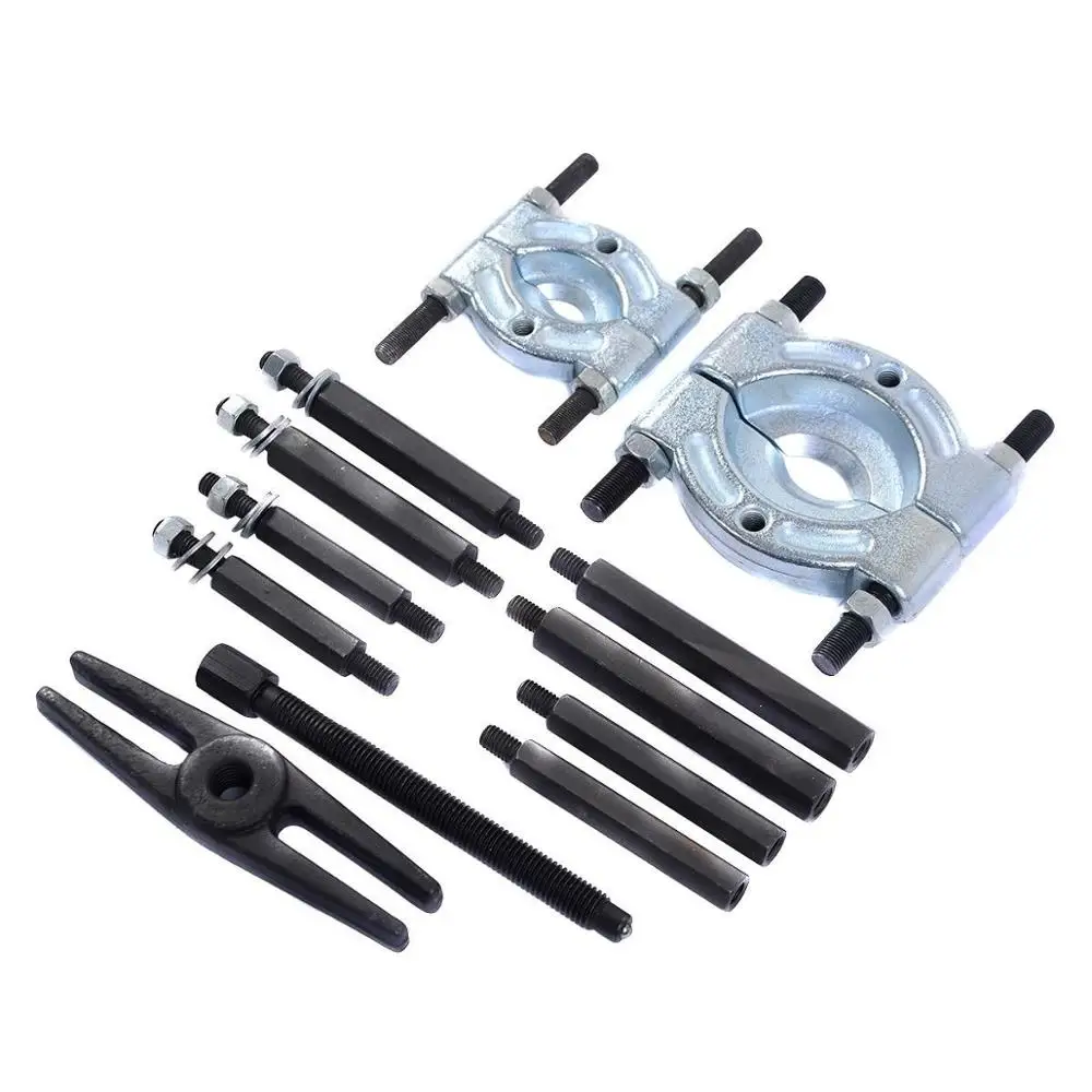 wholesale auto tools 12pcs bearing separator and puller set for outer bearing