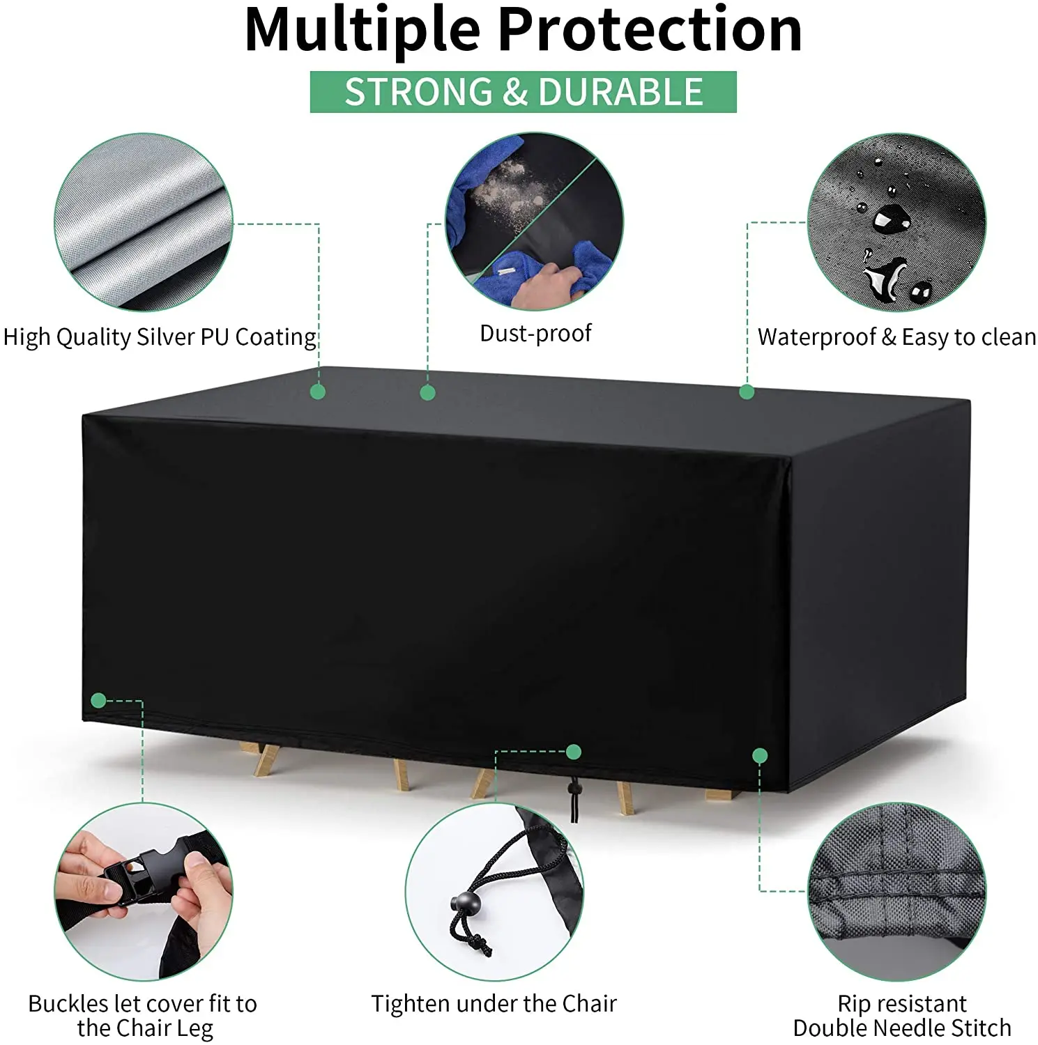 Stable quality complete production line Patio High Quality Garden Chair And  Table Furniture Cover Outdoor