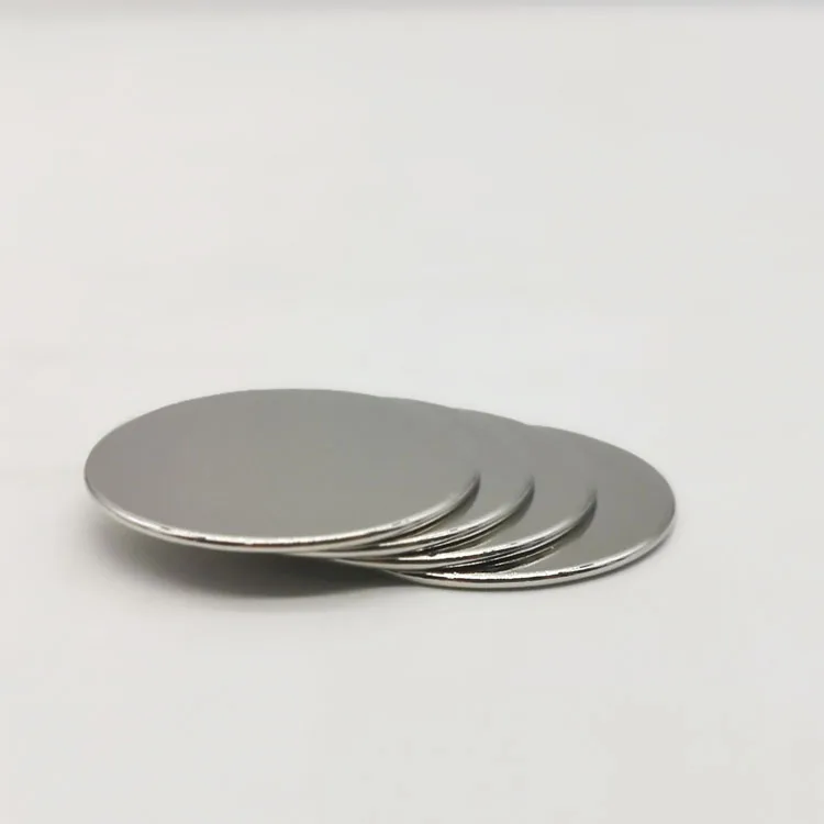 china manufacturer high power strongest small  round button magnet for cases