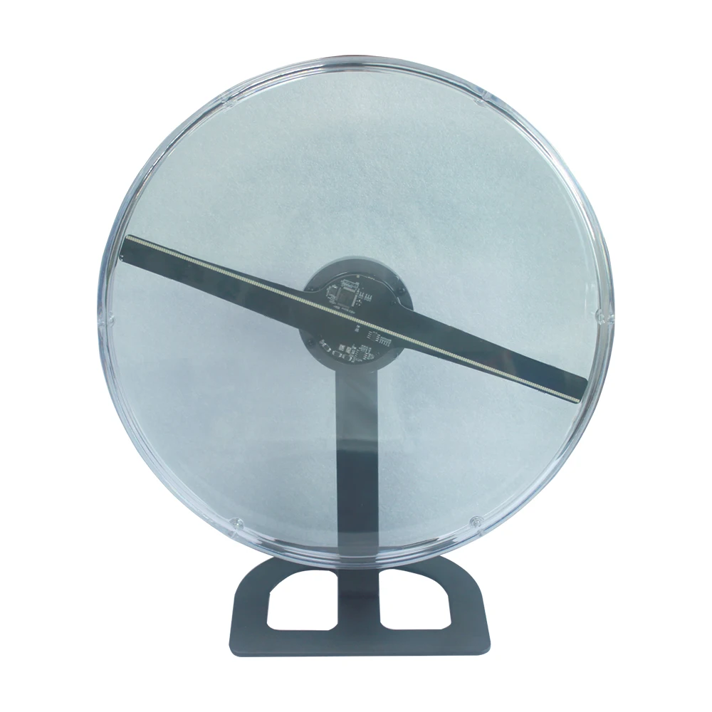 42CM  digital signage led out door display hologram projector fan 3d holographic projection display