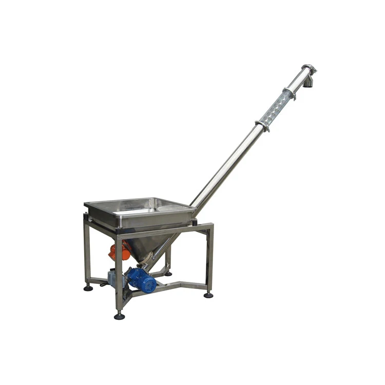 Good Quality Stainless Steel Grain Screw Auger Conveyors Hopper