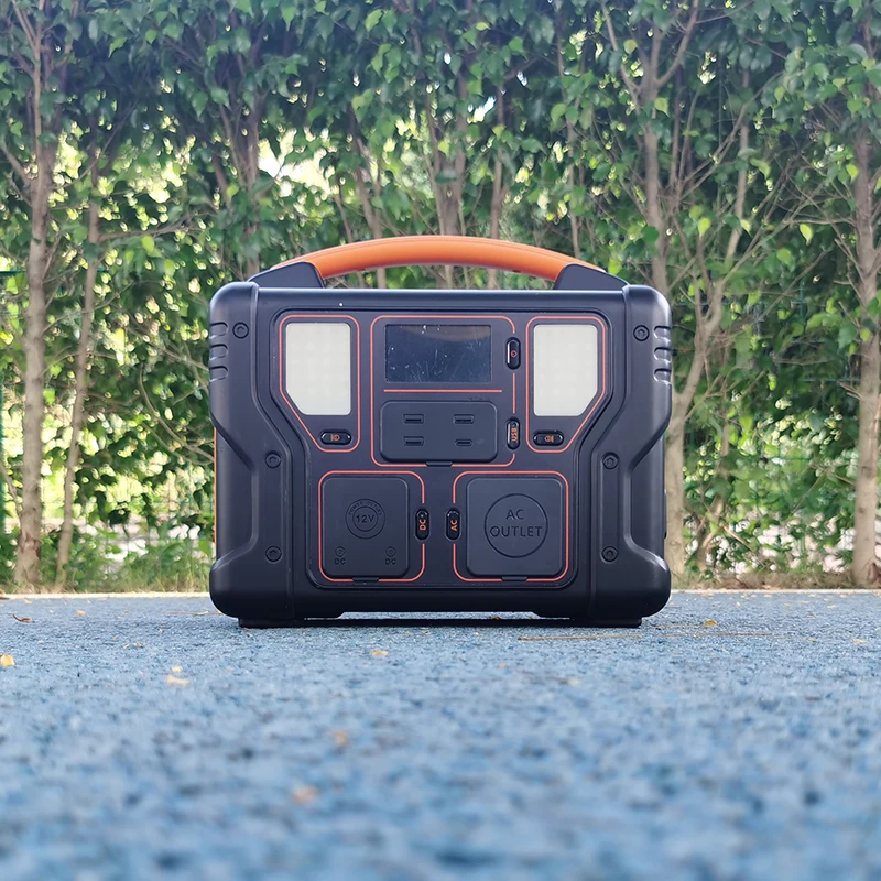 300W Home Outdoor Camping Powerbank Portable Solar Generator Home Lithium Battery Pure Sine Wave Emergency Power Station