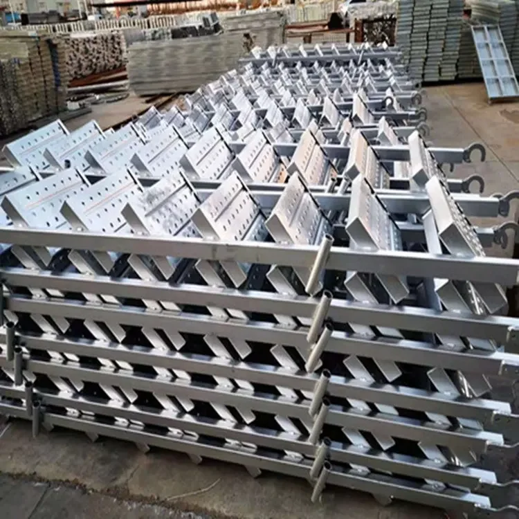 Metal steel ladder frame scaffold for construction ladders scaffolding multifunctional movable powder coated Scaffolding Support