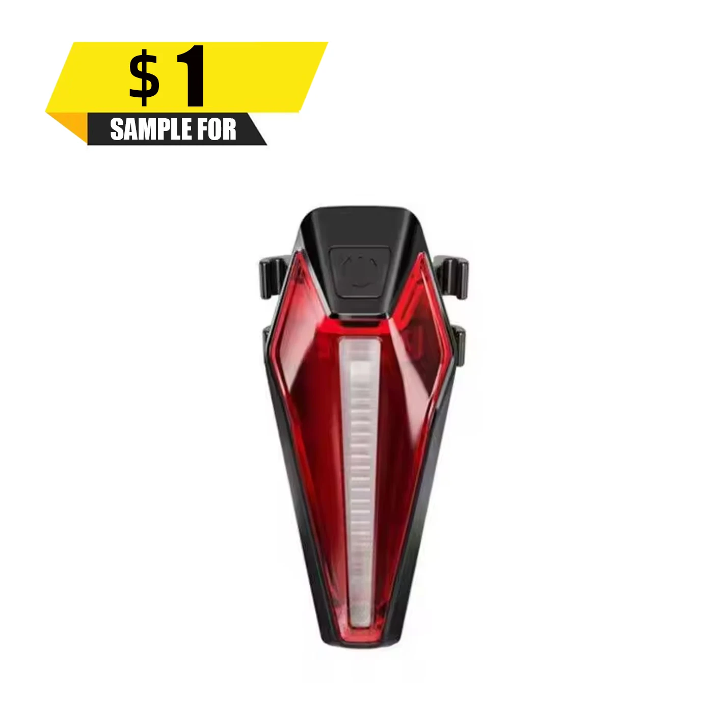 Sample for 1$ StVZO  Certificates 180mAh  bike  Lamp light Waterproof bicycle Rear TailLights LED USB Rechargeable
