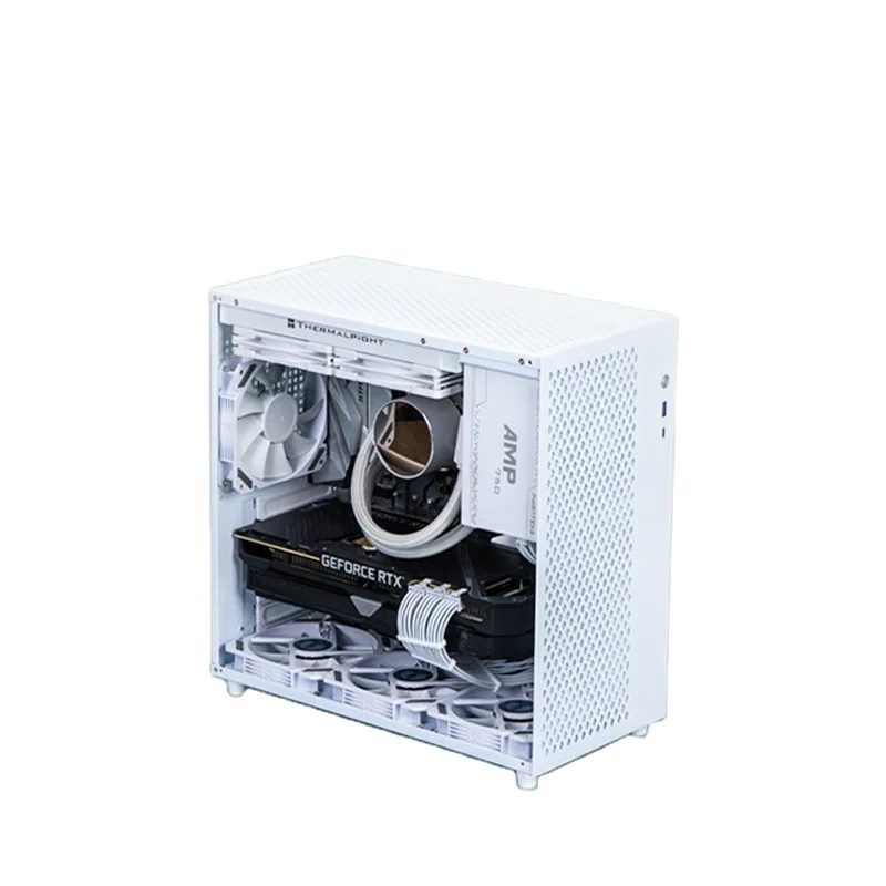 Hot Computer Case RGB ATX PC Gaming CASE Custom PC Gaming M-ATX Case Server Computer Chassis Towers