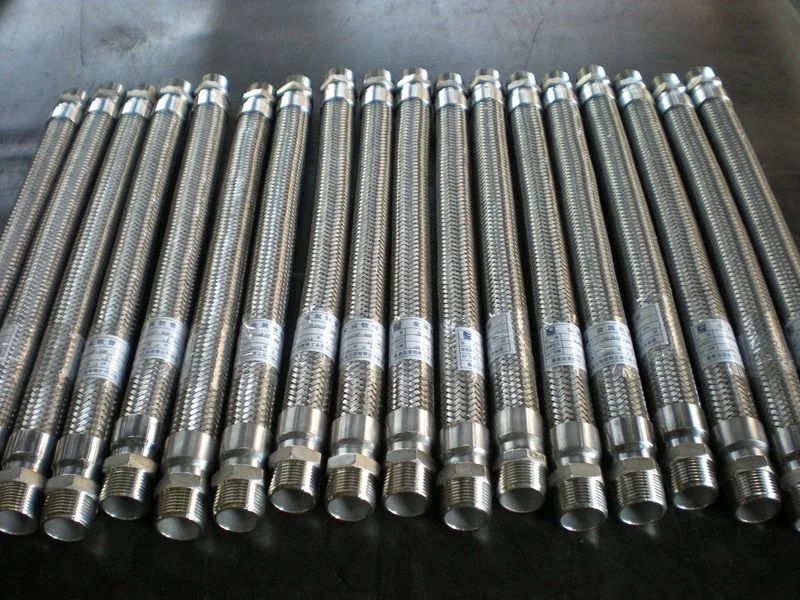 factory hot sale flexible metal conduit stainless steel wire braiding extensible flexible metal hoses