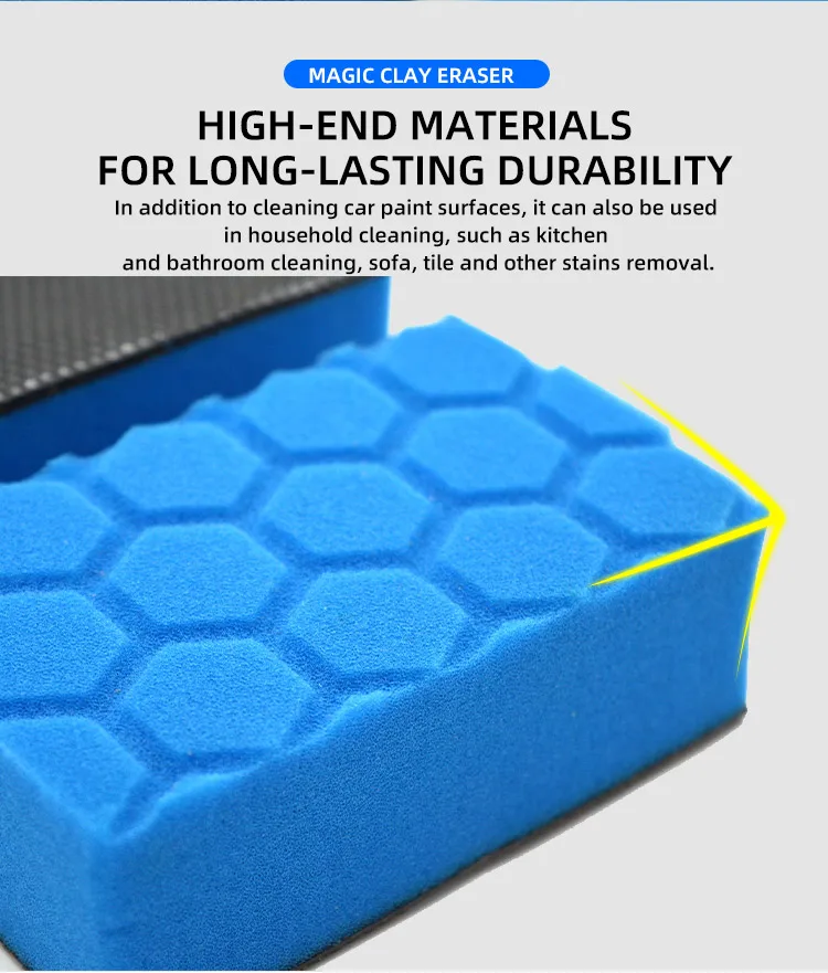 Strong Cleaning Ability Ambilight Car Wash Clay Block Surface Cleaner for Car,Kitchen,Bathroom Cleaning