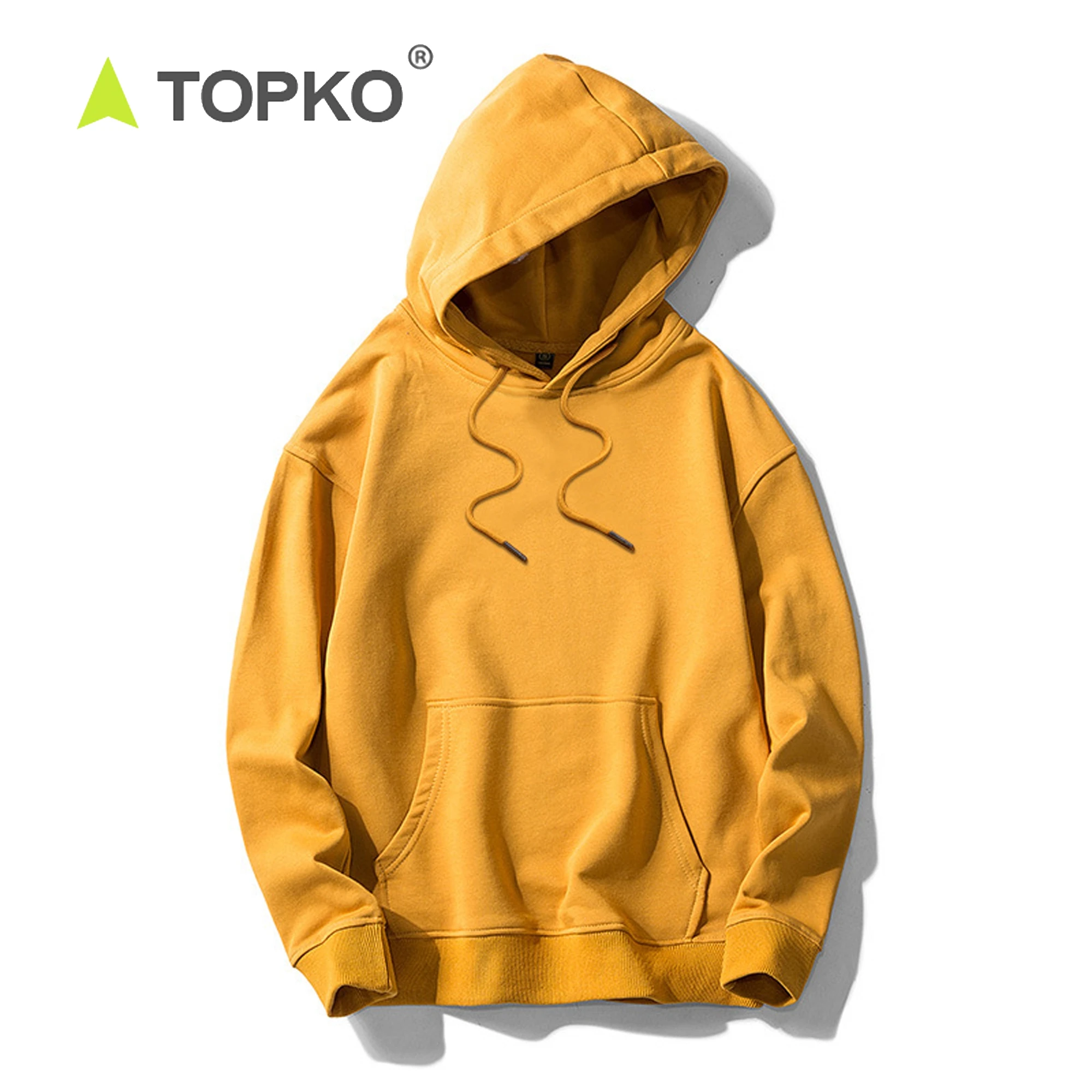 
TOPKO high quality Custom-Made streetwear gym pullover women Hoodie 