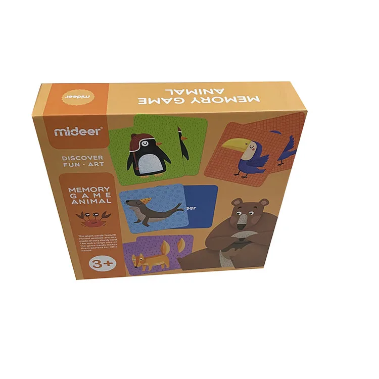 memory cardboard  flash game matching cards