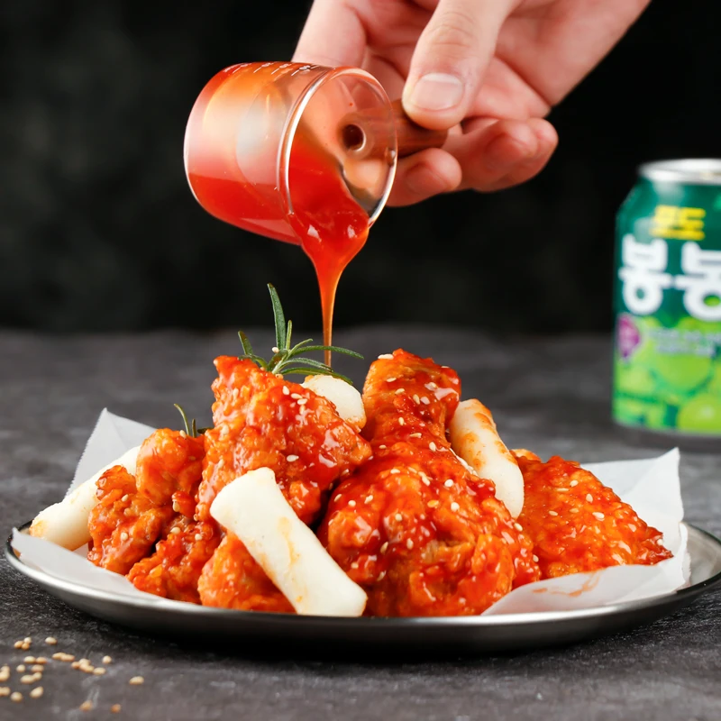 Wholesale Factory Price| 10 Kg Sweet And Sour Sauce 10 kg/2 Barrel/Carton Korean Beer Fried Chicken Sauce Provide Free Sample