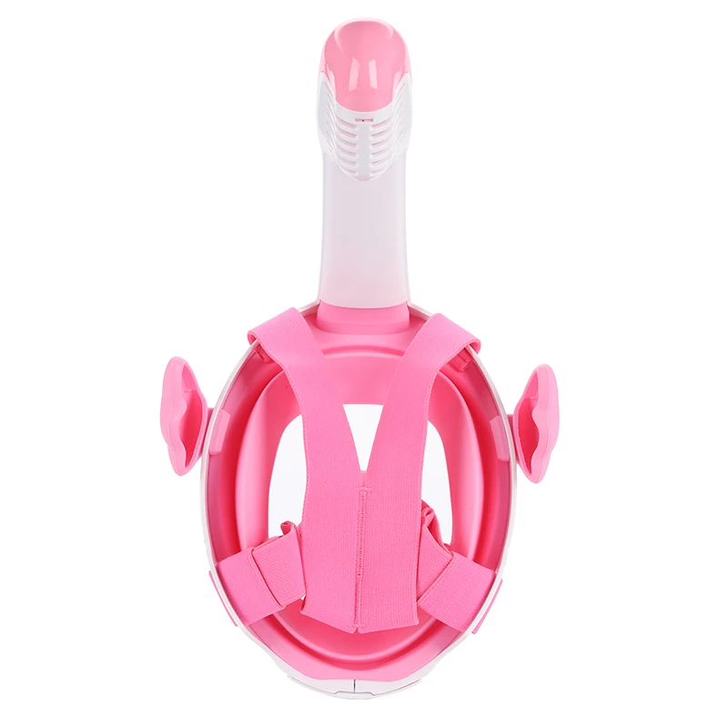 Uniquely Designed Diving Swimming Fashion Snorkeling Competition Free Breathing Full Face Mask For Kids